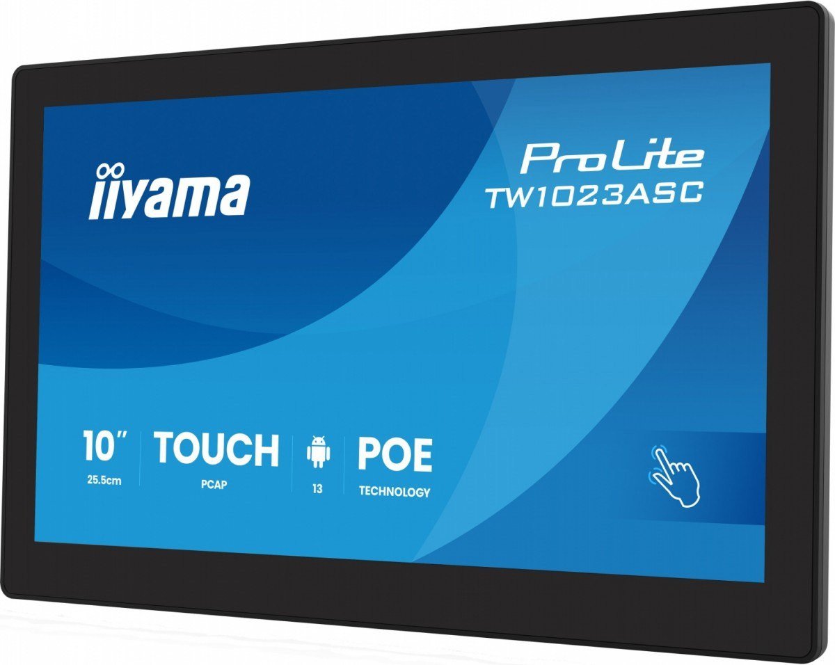 Panel PC Iiyama ProLite TW1023AS-B3P, 10.1", Touchscreen 10 pika, Android 13, i zi
