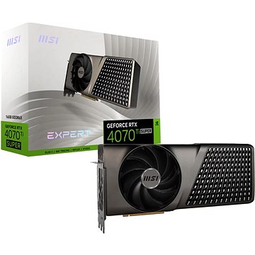 Kartelë grafike MSI GeForce RTX 4070 Ti Super Expert, 16GB GDDR6X, PCIe 4.0, e zezë