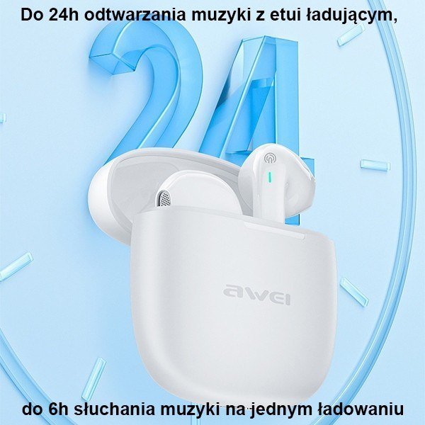 Kufje wireless Awei T26 Pro, TWS, Bluetooth 5.3, të zeza