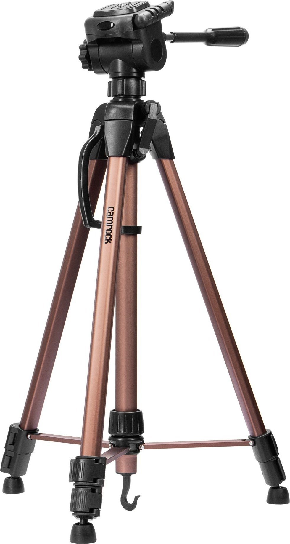 Tripod Camrock TC63, alumini, lartësi maksimale 171 cm, ngjyrë bakri