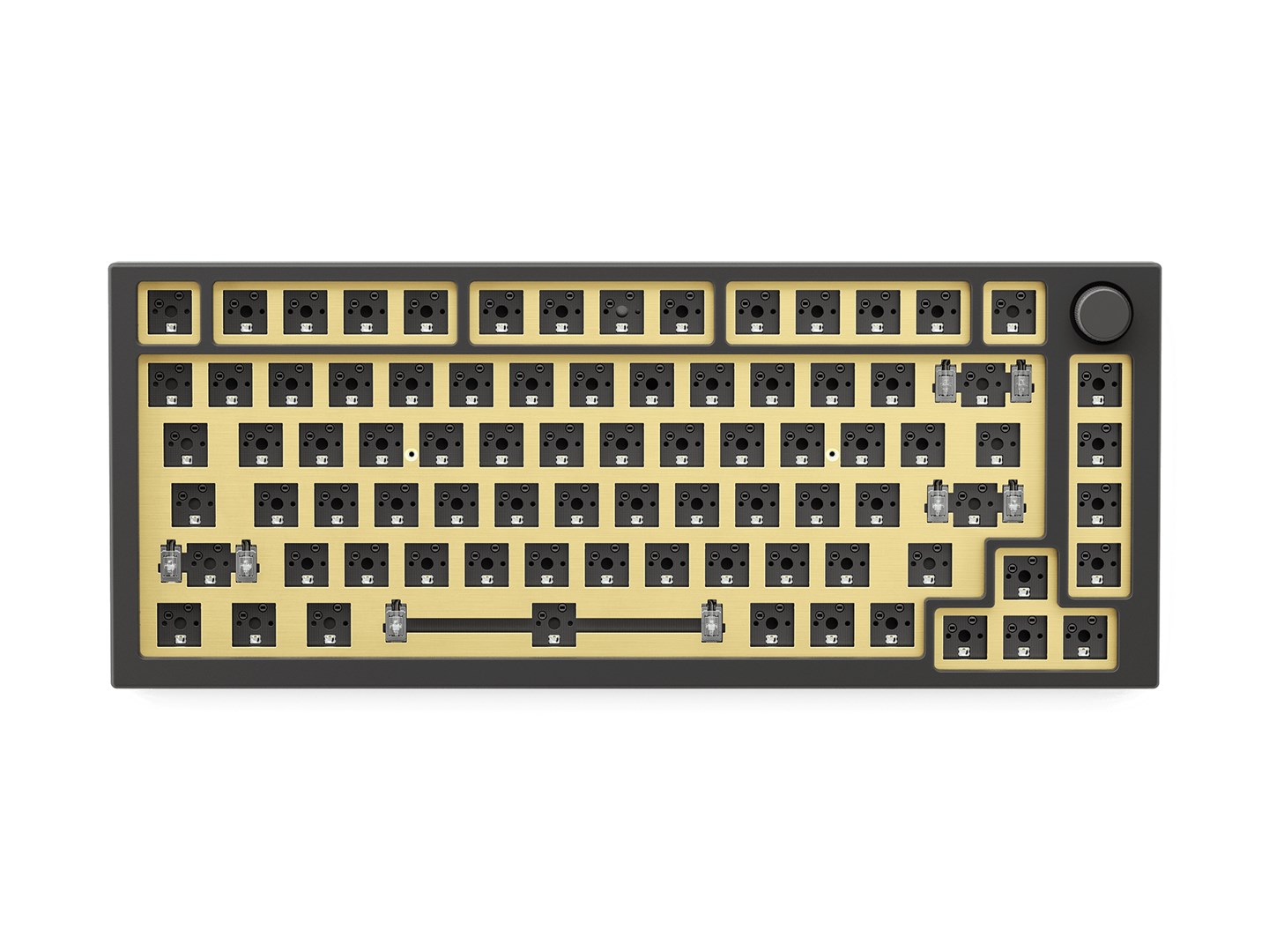 Pllakë çelësash Glorious GMMK Pro 75%, ISO, e artë