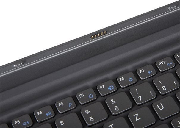 Tastierë kapak Terra Type Cover Pad 1262, layout CH, e zezë