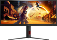 Monitor gaming AOC CU34G4, 34", Wide Quad HD, i lakuar, i zi