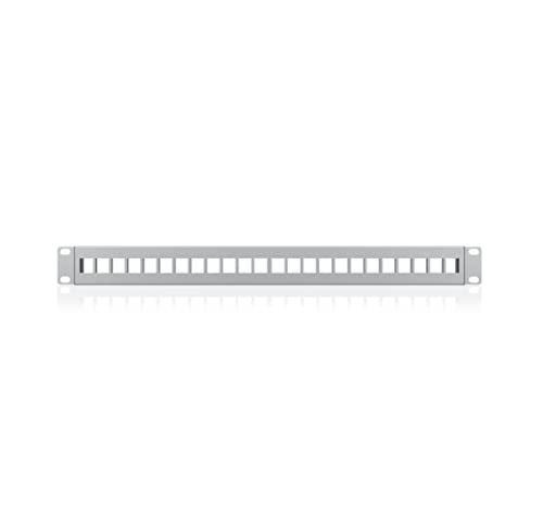 Panel Keystone Ubiquiti UACC Rack Panel Patch Blank 24, 24 porta, për raft rrjeti, i zi
