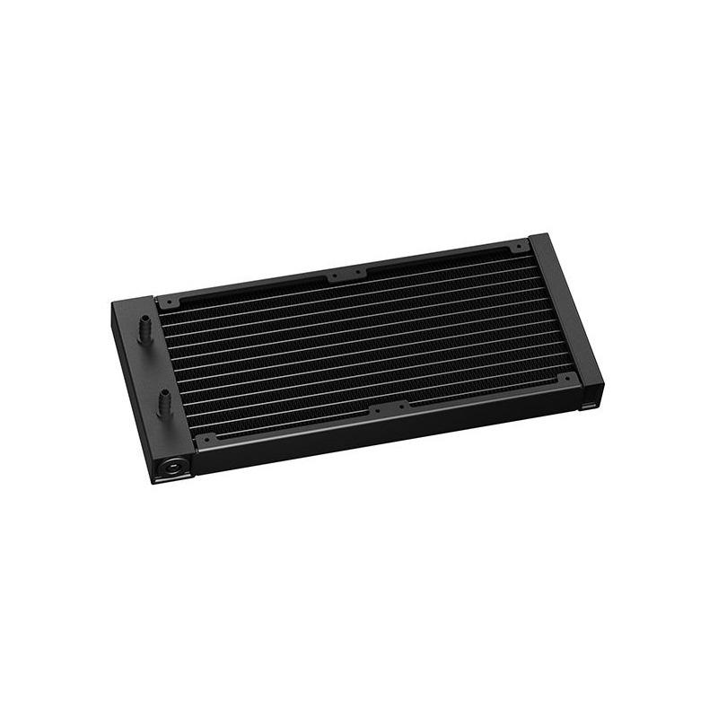 Ftohës liquid CPU DeepCool Mystique 240, AIO 240mm, ekran LCD 2.8", ARGB, i zi