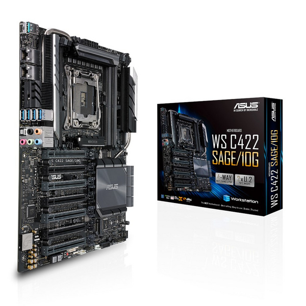 Pllakë amë ASUS WS C422 SAGE/10G Intel C422 LGA 2066 (Socket R4) CEB