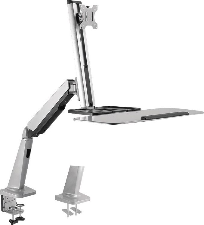 Krah tavoline për monitor LogiLink BP0040, 13"-32", deri 8 kg, i zi