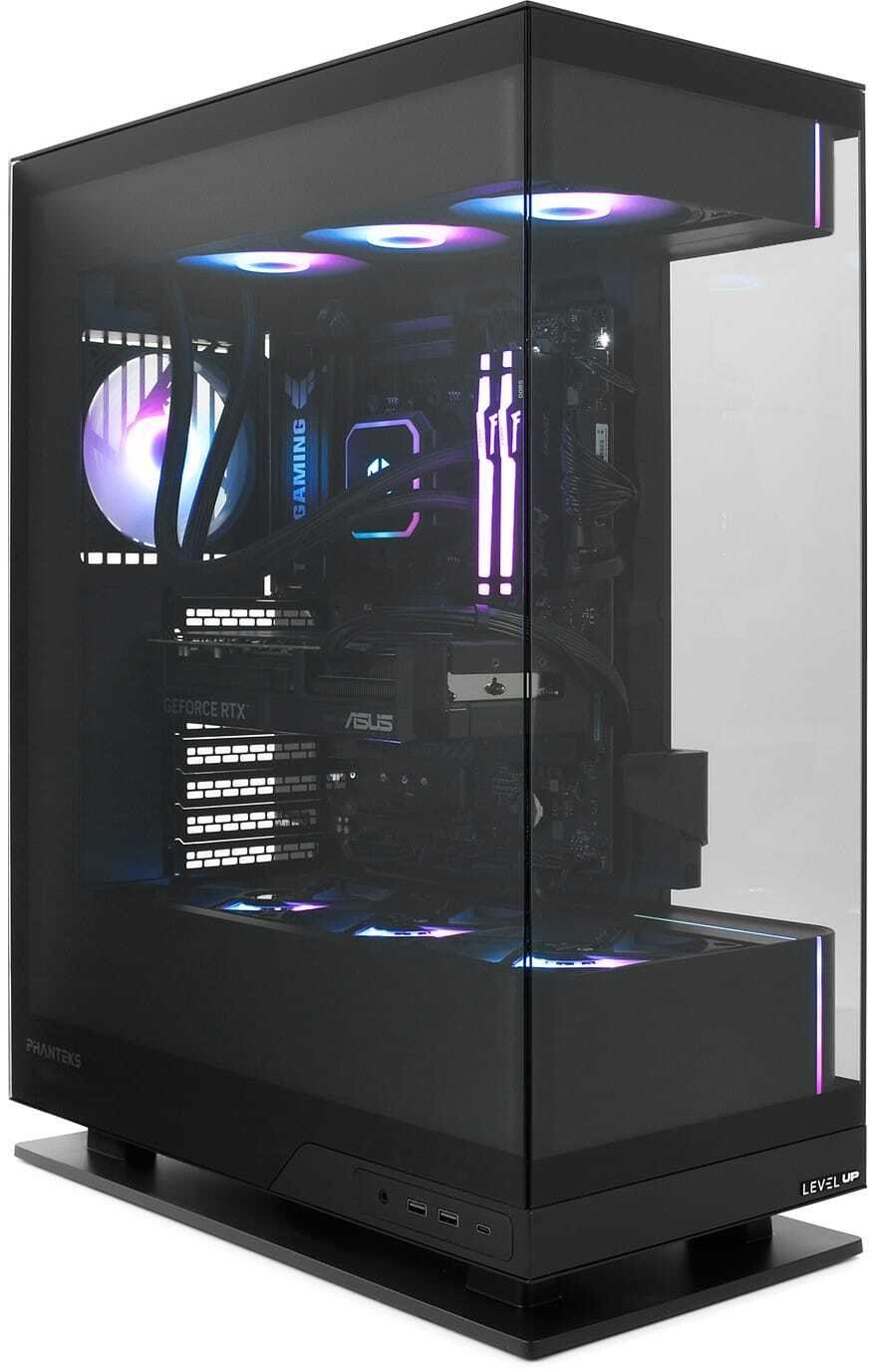 Kompjuter gaming Level UP R02, Ryzen 7 7800X3D, RTX 5070, 32GB RAM, 1TB SSD, i zi
