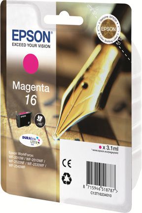 Ngjyrë për printer Epson Ink 16 Kapacitet Standard, magenta