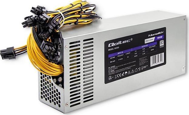 Burim energjie Qoltec Gaming Miner PCI-E 50350 Inny, 1850W