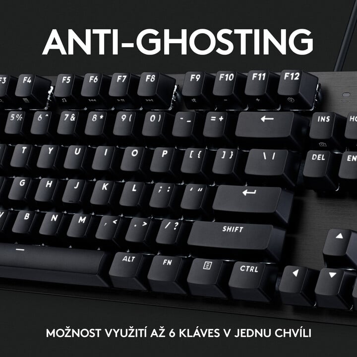 Тастатура Logitech G413 SE, кафеава US