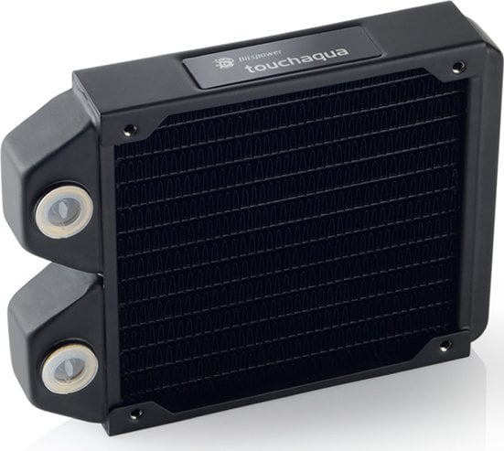 Radiator ftohës uji Bitspower Touchaqua Tarasque 120mm, dual fan, i zi