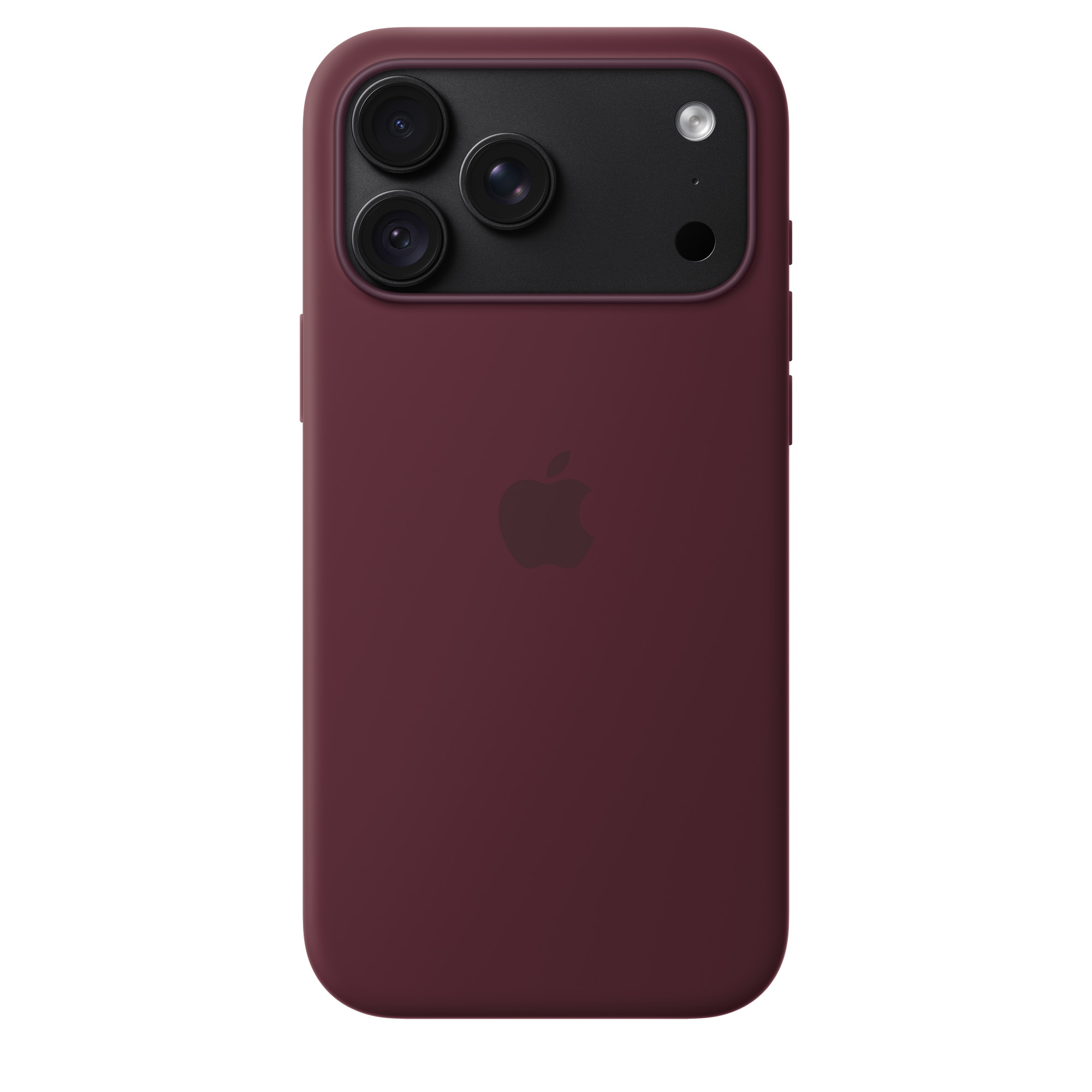 Apple iPhone 18 Pro Max Silicone Case with MagSafe, Burgundy