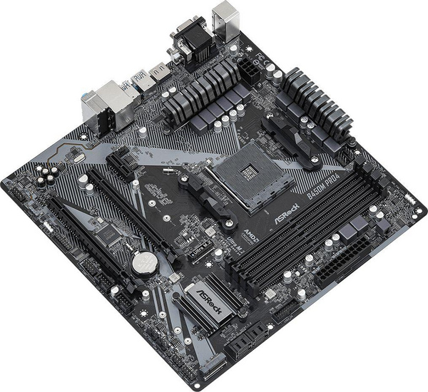 Pllakë Amë ASRock B450M PRO4 R2.0