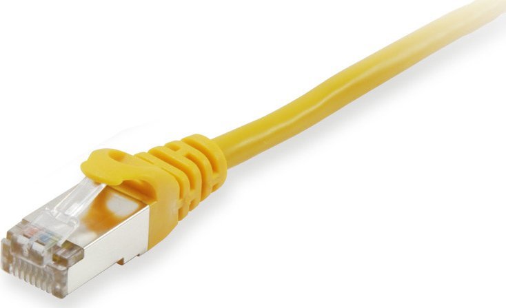 Kabllo rrjeti Equip Cat.6A S/FTP, 0.15m, e verdhë