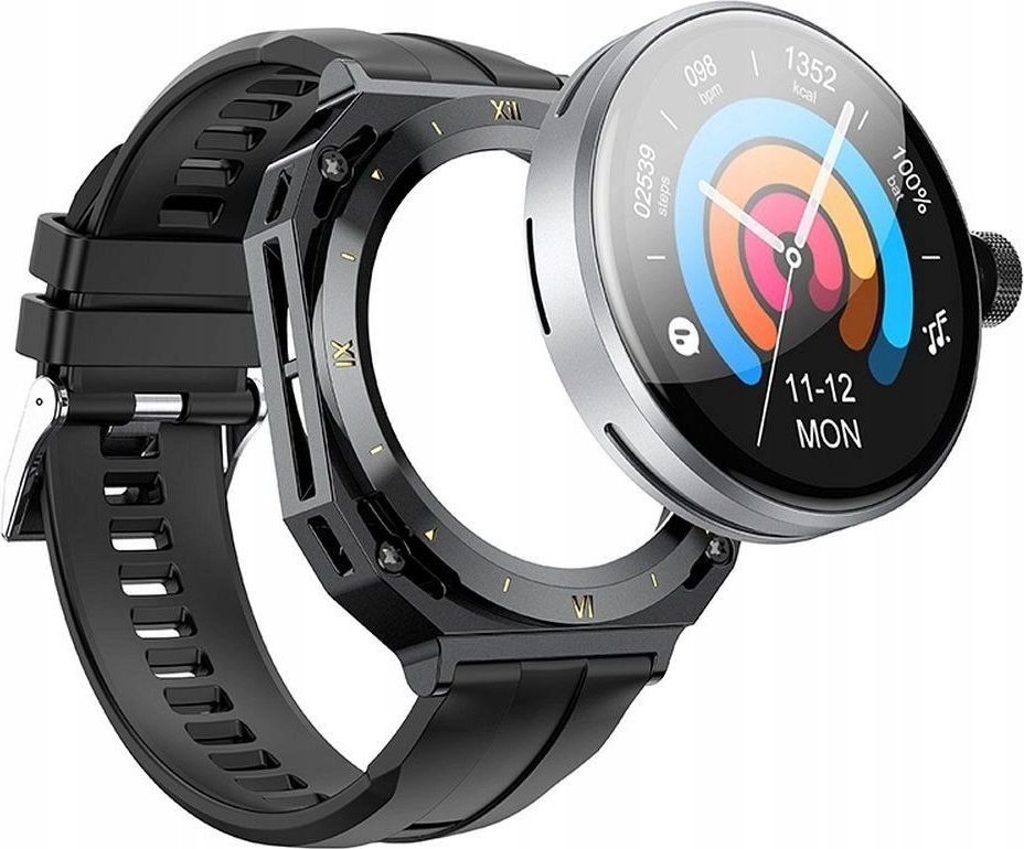 Smartwatch Hoco Y14, 1.32", IP68, i zi