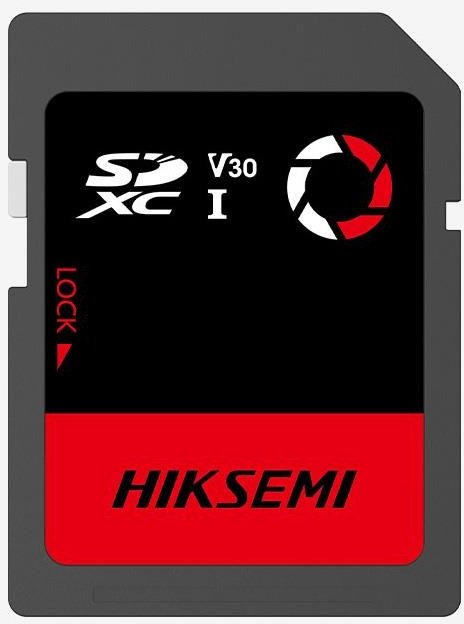 Kartë memorie SDXC HIKSEMI Capture HS SD E30, 64GB, 180 MB/s, e bardhë