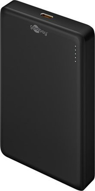 Karikues portativ Goobay 70183, 10000mAh, magnetik me wireless, i zi