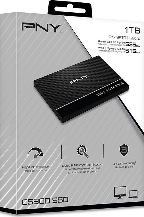 Disk SSD PNY CS900, 1TB, 2.5" SATA III