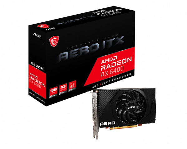 Kartelë grafike MSI Radeon RX 6400 AERO ITX 4G