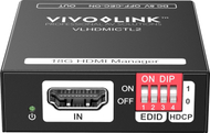 Emulator EDID Vivolink VLHDMICTL2, HDMI, kontroll HDCP dhe CEC, i zi