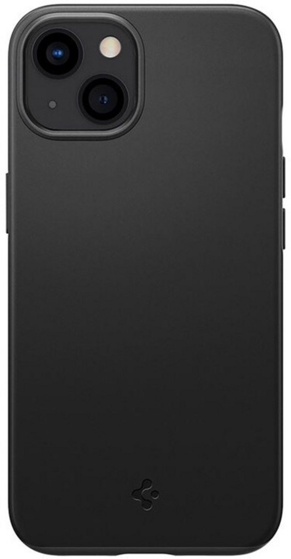 Mbrojtëse Spigen Thin Fit për Apple iPhone 13, e zezë