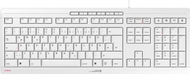 Tastierë CHERRY JK-8500, USB, layout QWERTZ gjerman, e bardhë