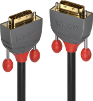 Kabllo Lindy DVI-D - DVI-D, 7.5m, e hirtë