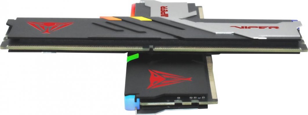 Memorie Patriot Viper Venom RGB, DDR5, 32 GB, 6000 MHz, CL36, PVVR532G600C36K