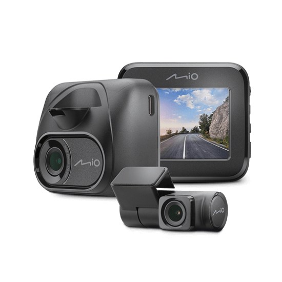 Kamerë veture Mio MiVue C595WD, Dual dash cam, Full HD 1080p, e zezë