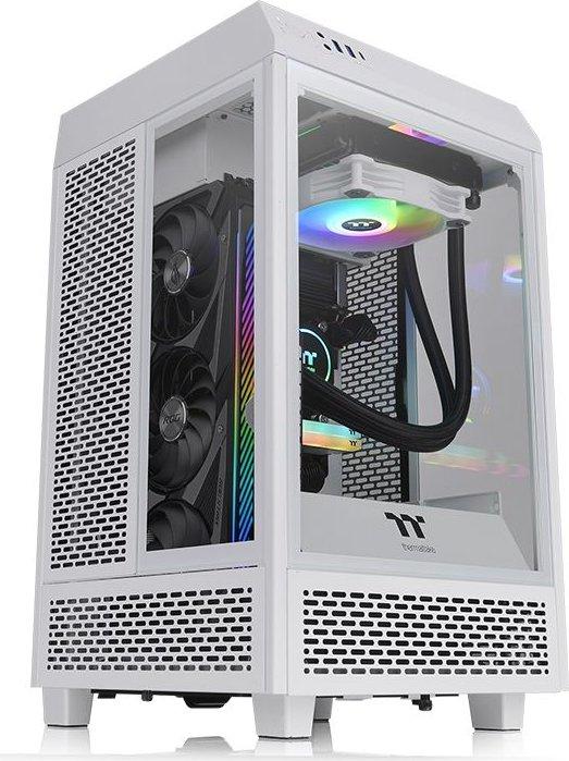 Куќиште за компјутер Thermaltake The Tower 100 Mini Snow, Mini Tower