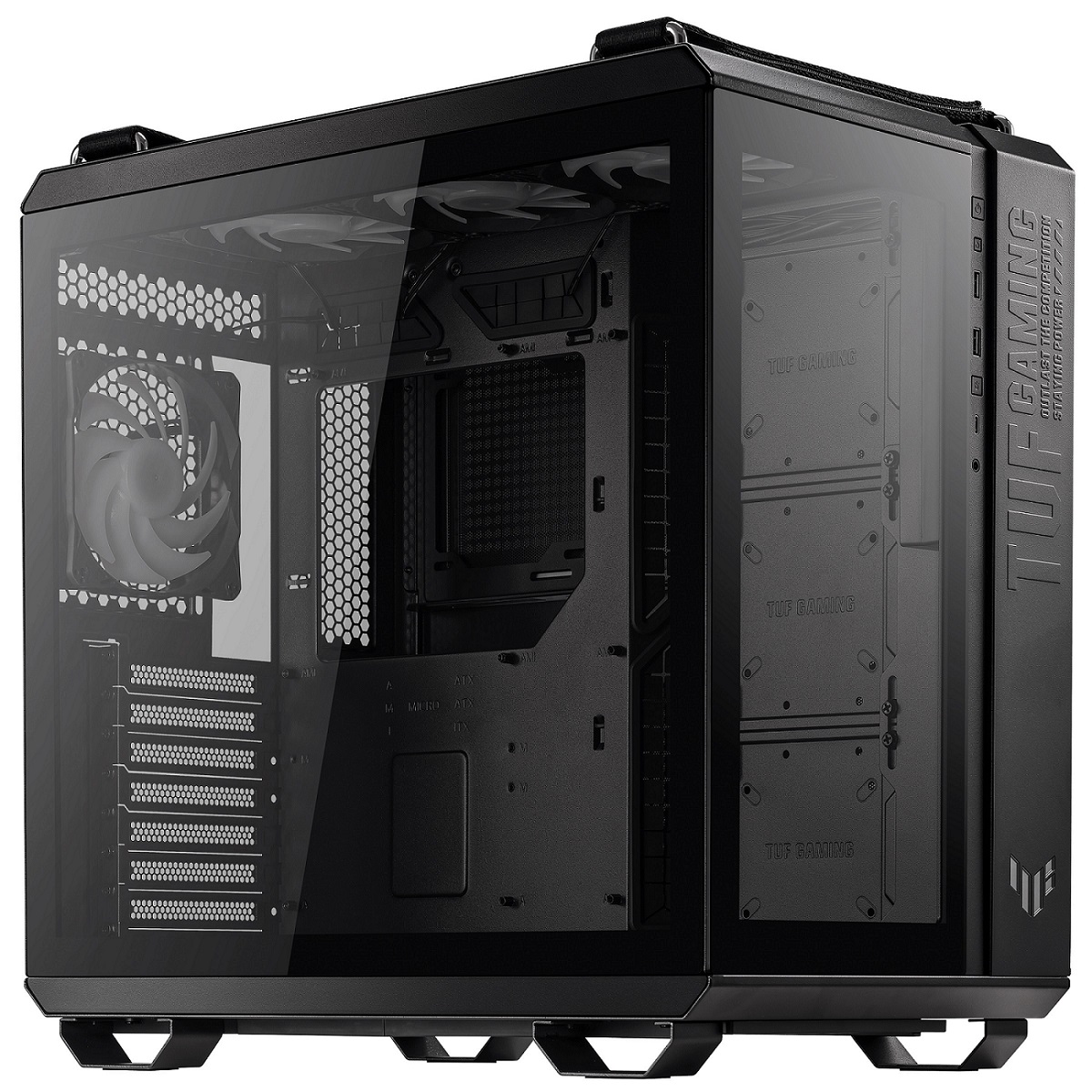 Kasë Asus TUF Gaming GT502 PLUS TG ARGB, e zezë, Midi Tower 3