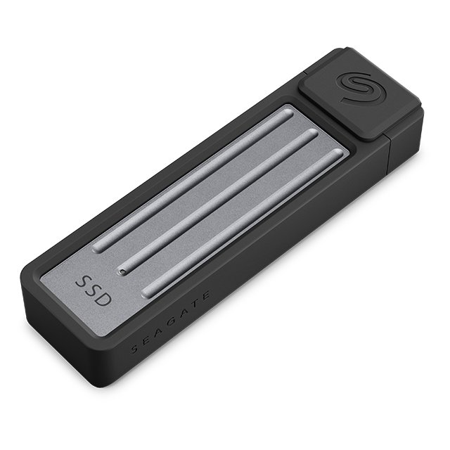 SSD i jashtëm Seagate STMX2000400, 1TB, Thunderbolt USB Type C 3.2 Gen 2, gri