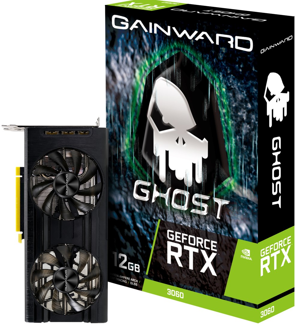 Kartë grafike Gainward NVIDIA GeForce RTX 3060, 12 GB GDDR6, NE63060019K9-190AU