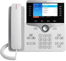 Telefon IP Cisco 8841, ekran 5", biznesor, i bardhë