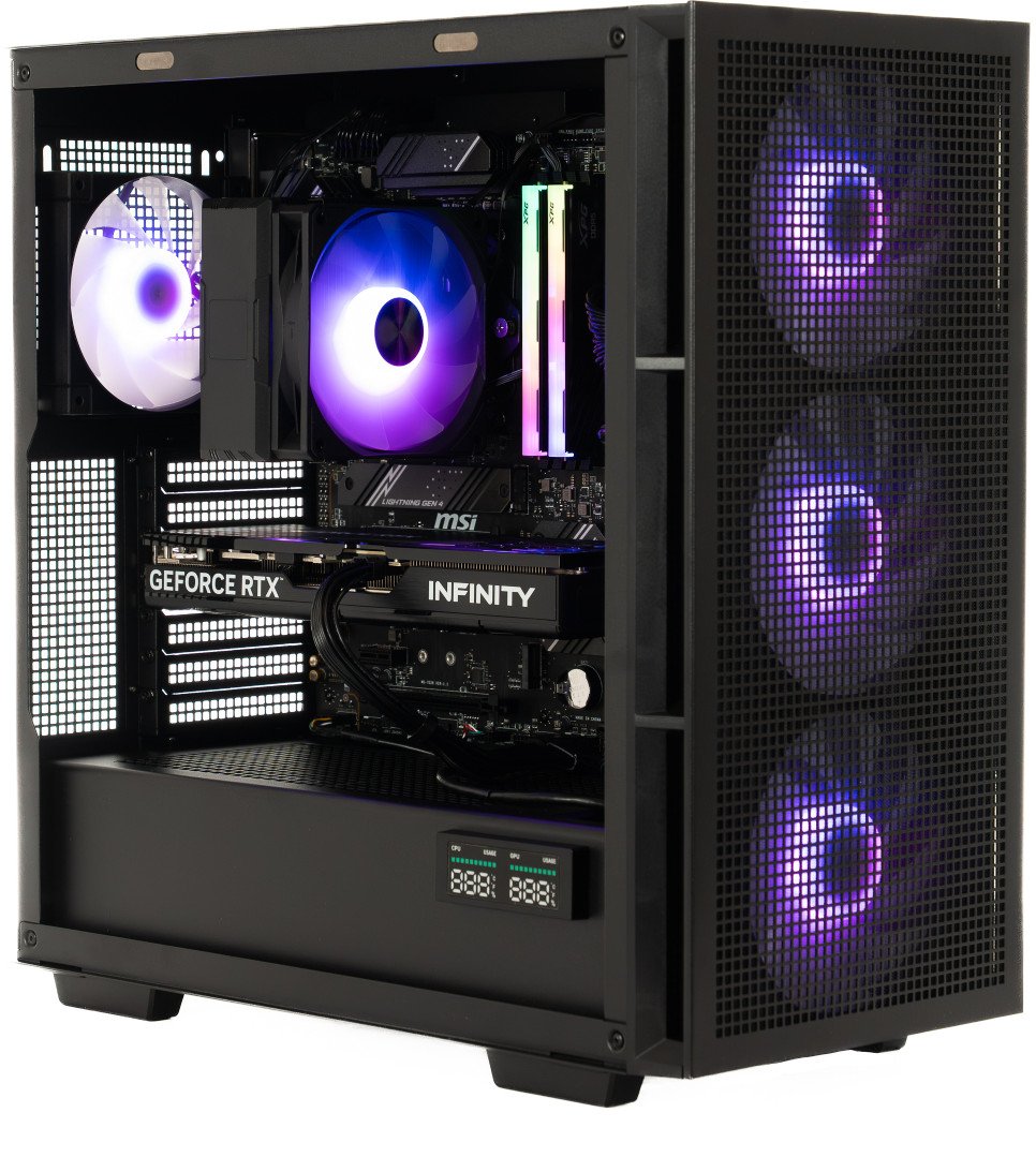 Kompjuter gaming Game X G300, Core i5-13400F, 32GB RAM, RTX 4060 Ti, 1TB SSD, Windows 11 Pro, i zi