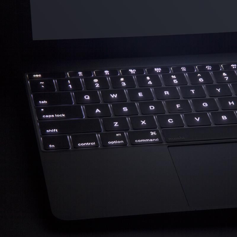 Mbrojtëse tastiere Moshi ClearGuard 12 për MacBook 12/MacBook Pro 13 pa Touch Bar, transparente