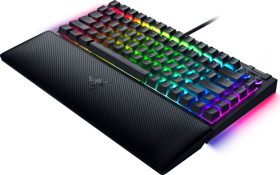 Tastierë Razer BlackWidow V4, RGB e zezë