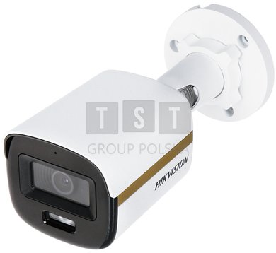 Kamera sigurie Hikvision DS-2CE10DF3T-LFS, 2MP Full HD, ColorVu 20m, e bardhë