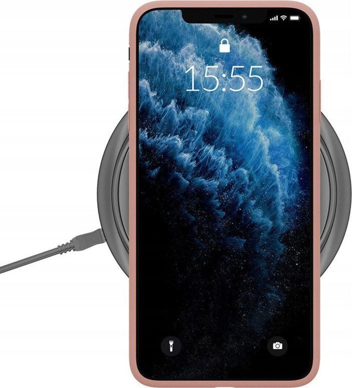 Maskë mbrojtëse 3mk Matt Case Lychee për Apple iPhone Xr, efekt lychee, përfundim mat, transparente