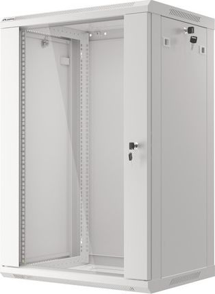 Kabinet muror rrjeti Lanberg WF01-6418-10S, 19", 18U, gri