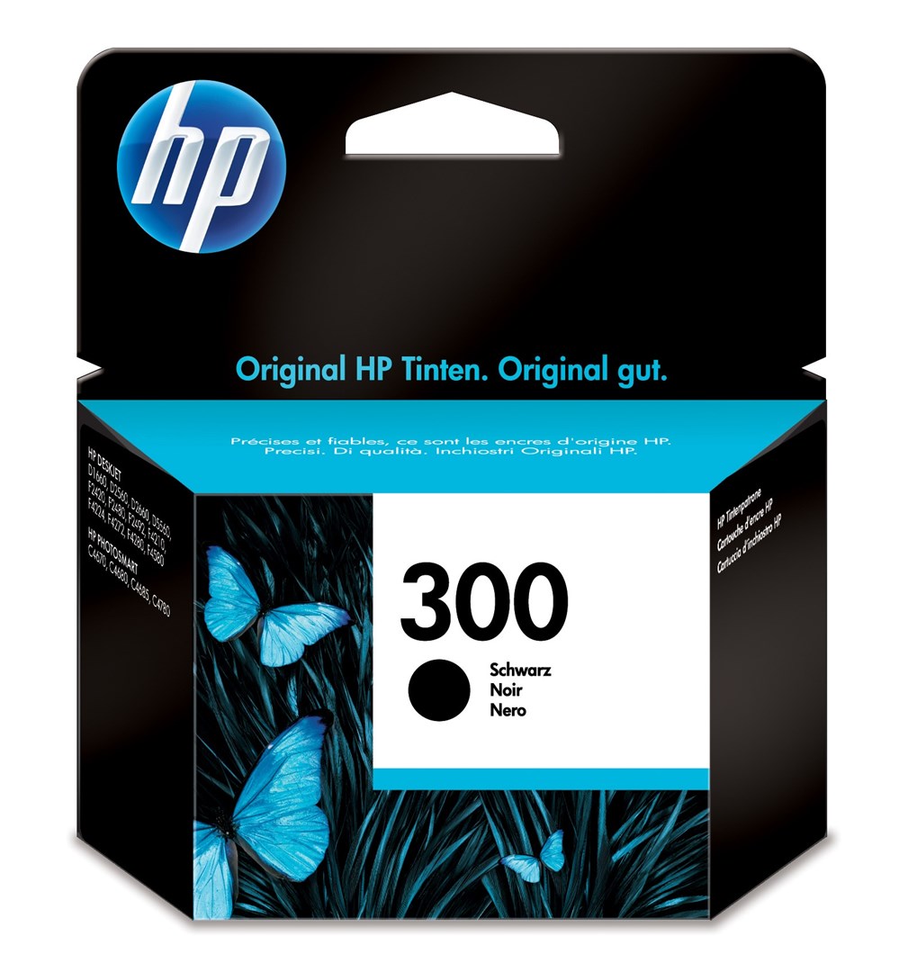 Ngjyrë për printer HP 300, 4ml, e zezë