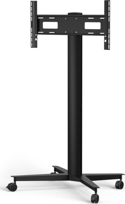 Qëndrim dyshemeje për monitor SMS Smart Media Solutions K12-025-EU-1, deri 75", lartësi e rregullueshme, i zi