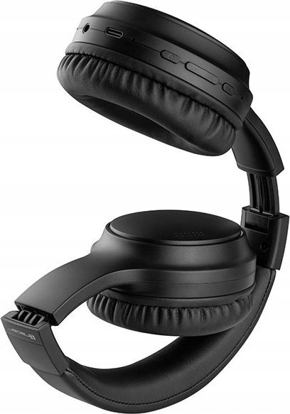 Kufje mbi vesh Tracer Max Mobile TRASLU47363, Bluetooth 5.3, ANC, të zeza