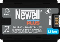 Bateri për kamera Newell PLUS NP-W235, 2300 mAh, për Fujifilm X-T4, e zezë