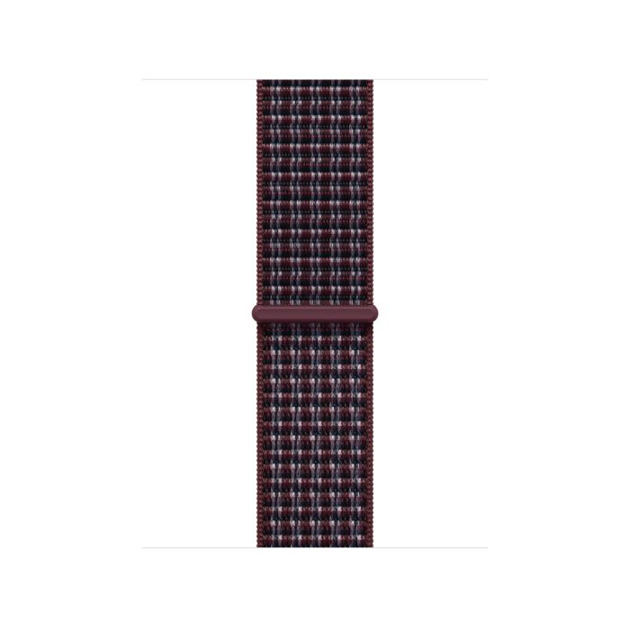 Apple Watch 40mm Burgundy Plaid Sport Loop