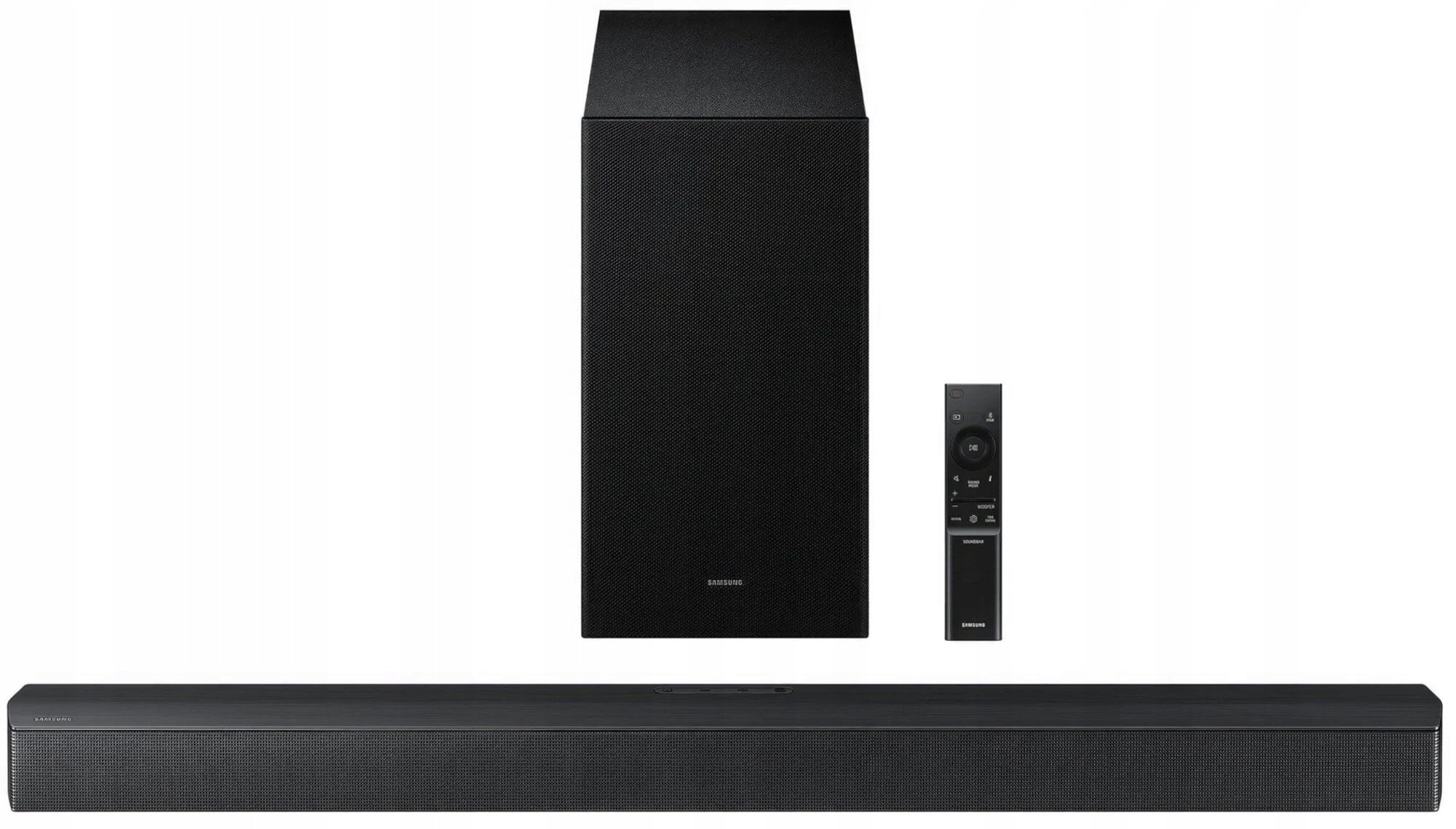 Soundbar Samsung HW-B650F, 3.1 kanale, 370W, me subwoofer pa tela