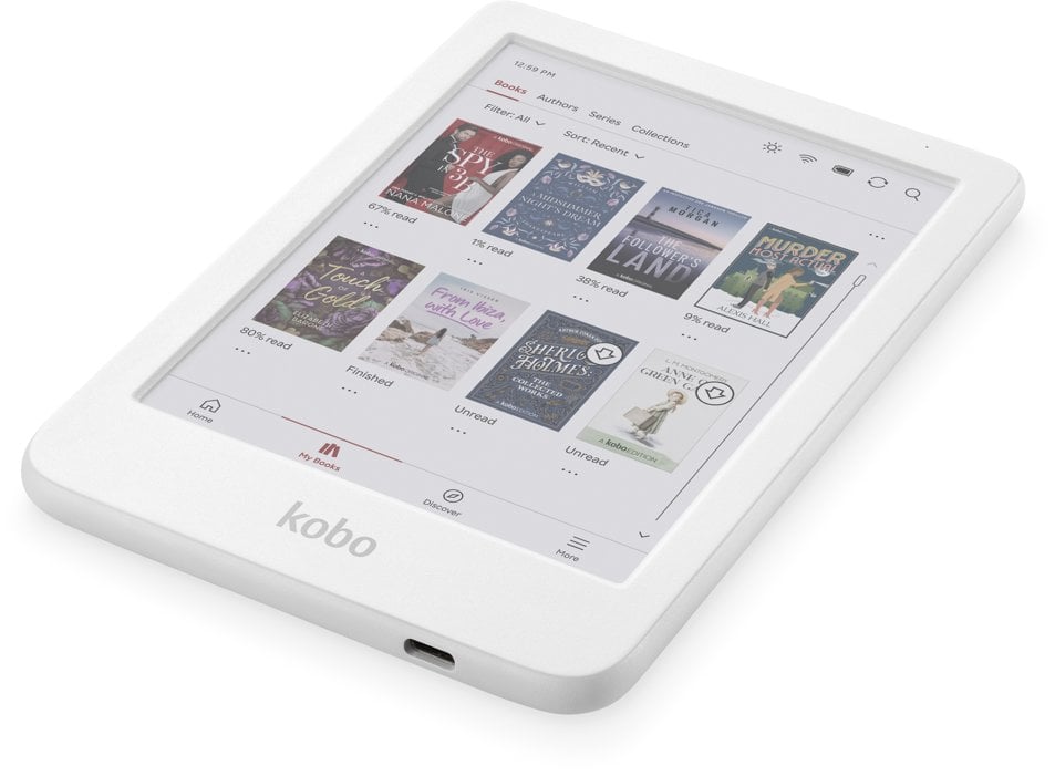 Lexues elektronik Kobo Clara Colour, 6" E Ink, 16GB, Wi-Fi, i bardhë
