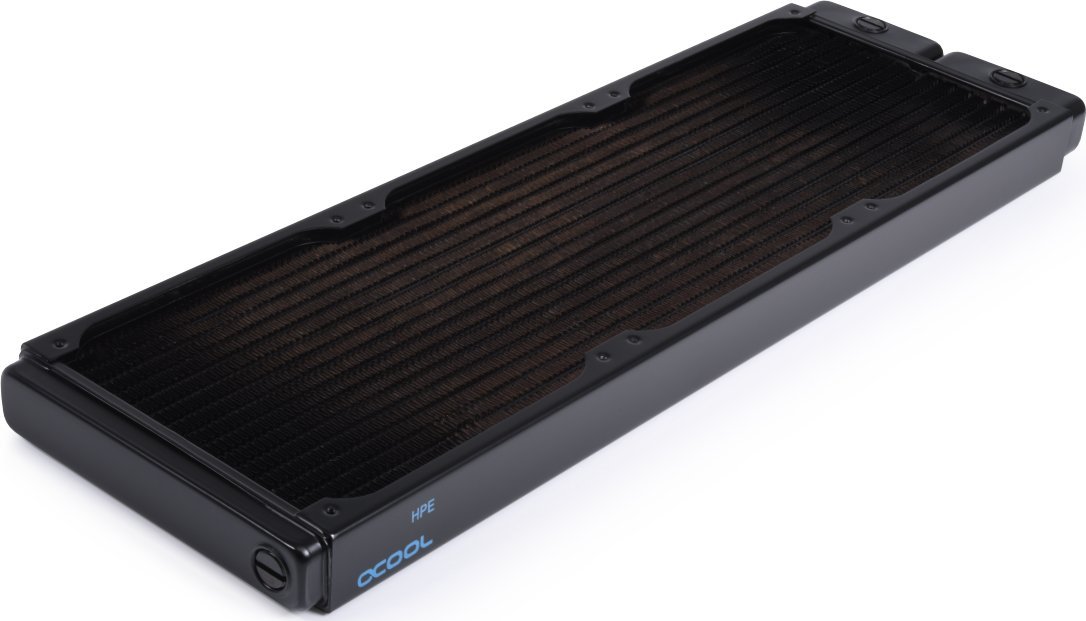 Radiator uji Alphacool NexXxoS HPE-30, 420mm, bakër i plotë, i zi