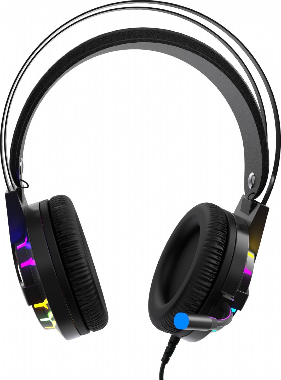 Kufje gaming Inca IGK-TX12, me kabllo, 2.4m, të zeza